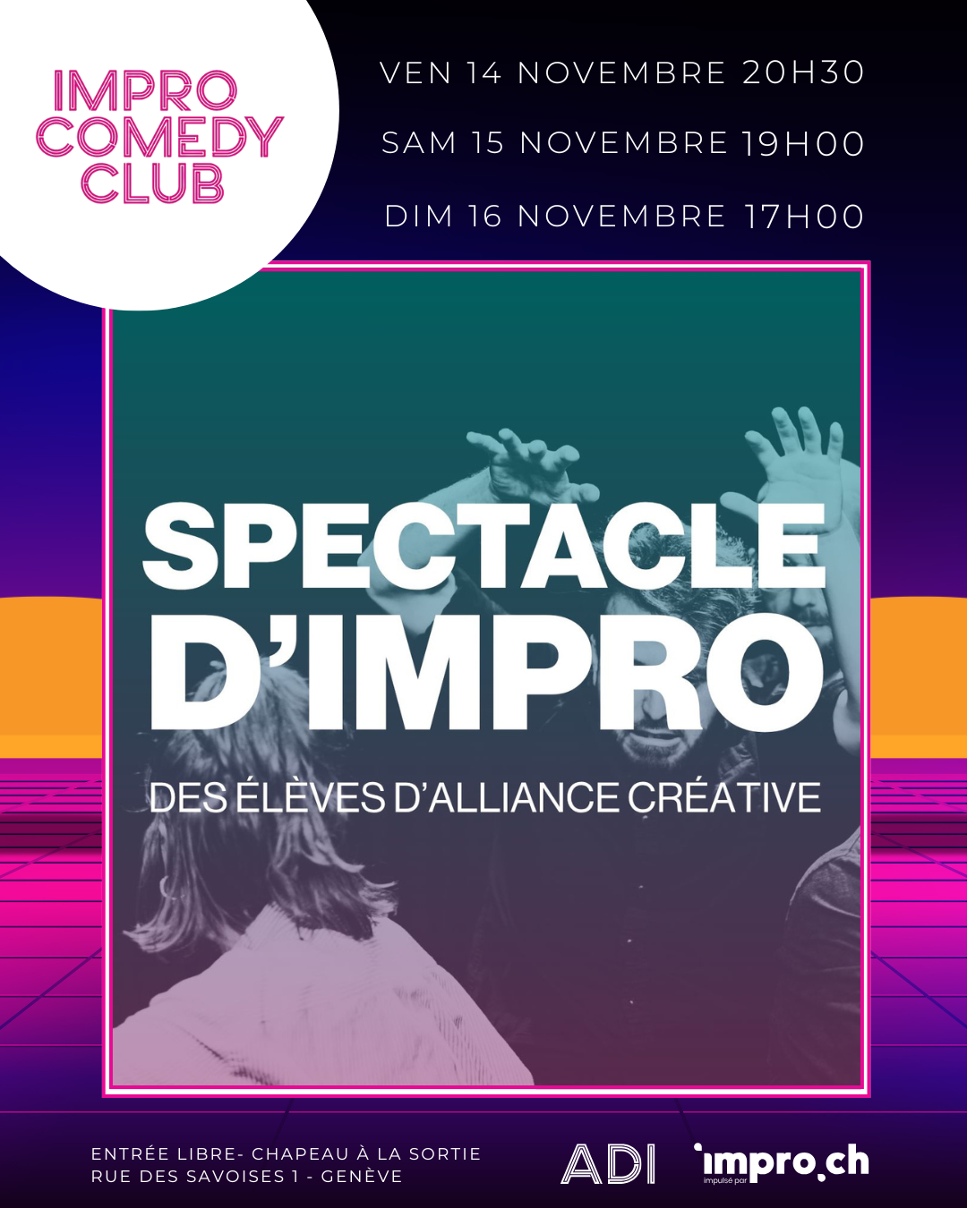 Spectacle des élèves d'Alliance Créative