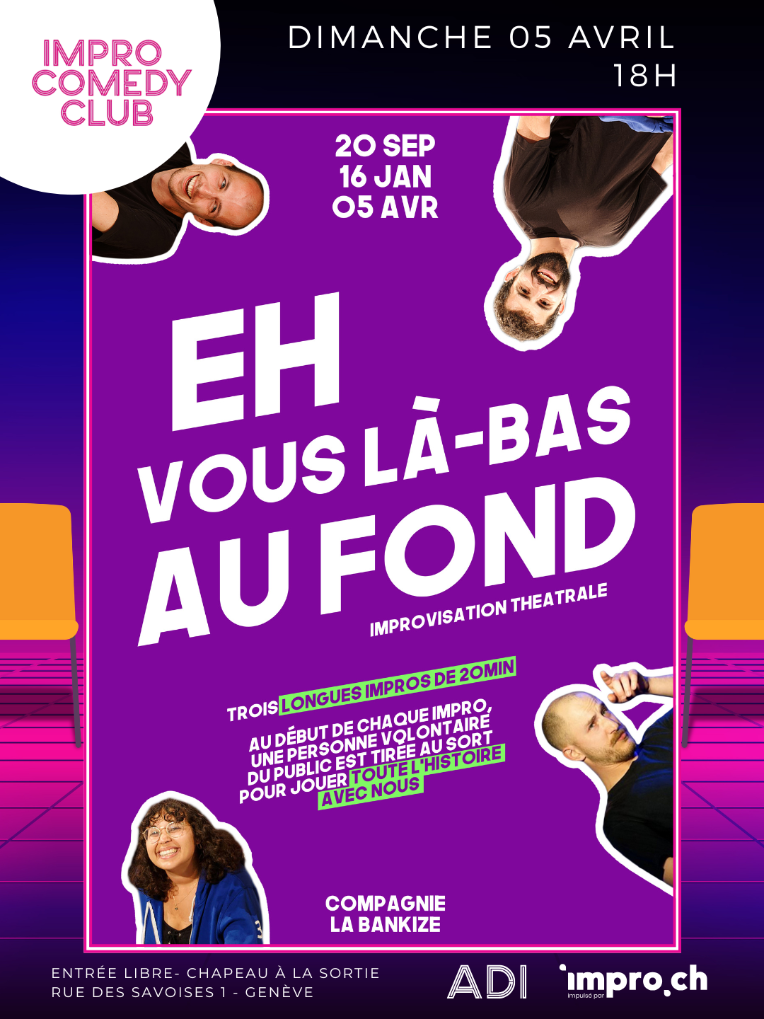 Eh vous là-bas au fond