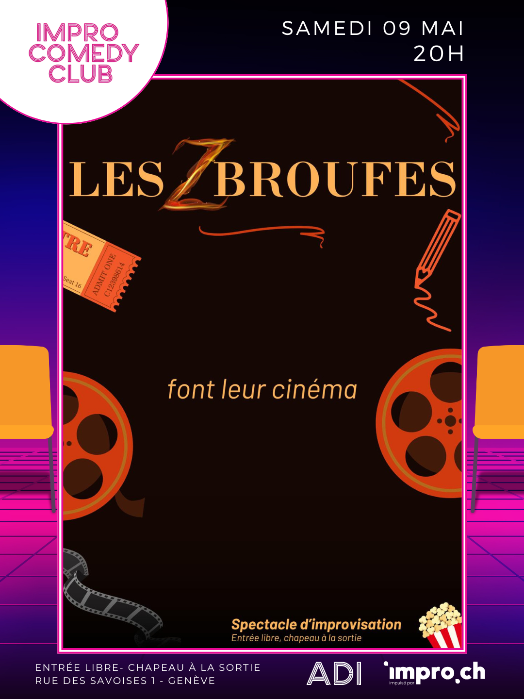 Les Zbroufes font leur cinéma